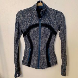 Lululemon define jacket teal size 2